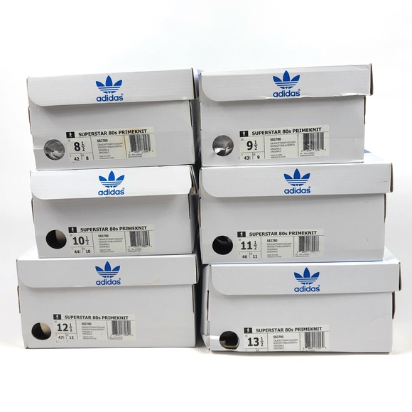 Adidas Superstar 80s Mens Shell Toe Shoes S82780 - Picture 9 of 9